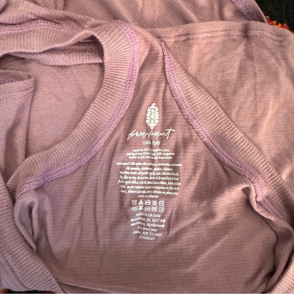 Free People Dusty Rose Racerback - Picture 3 of 3